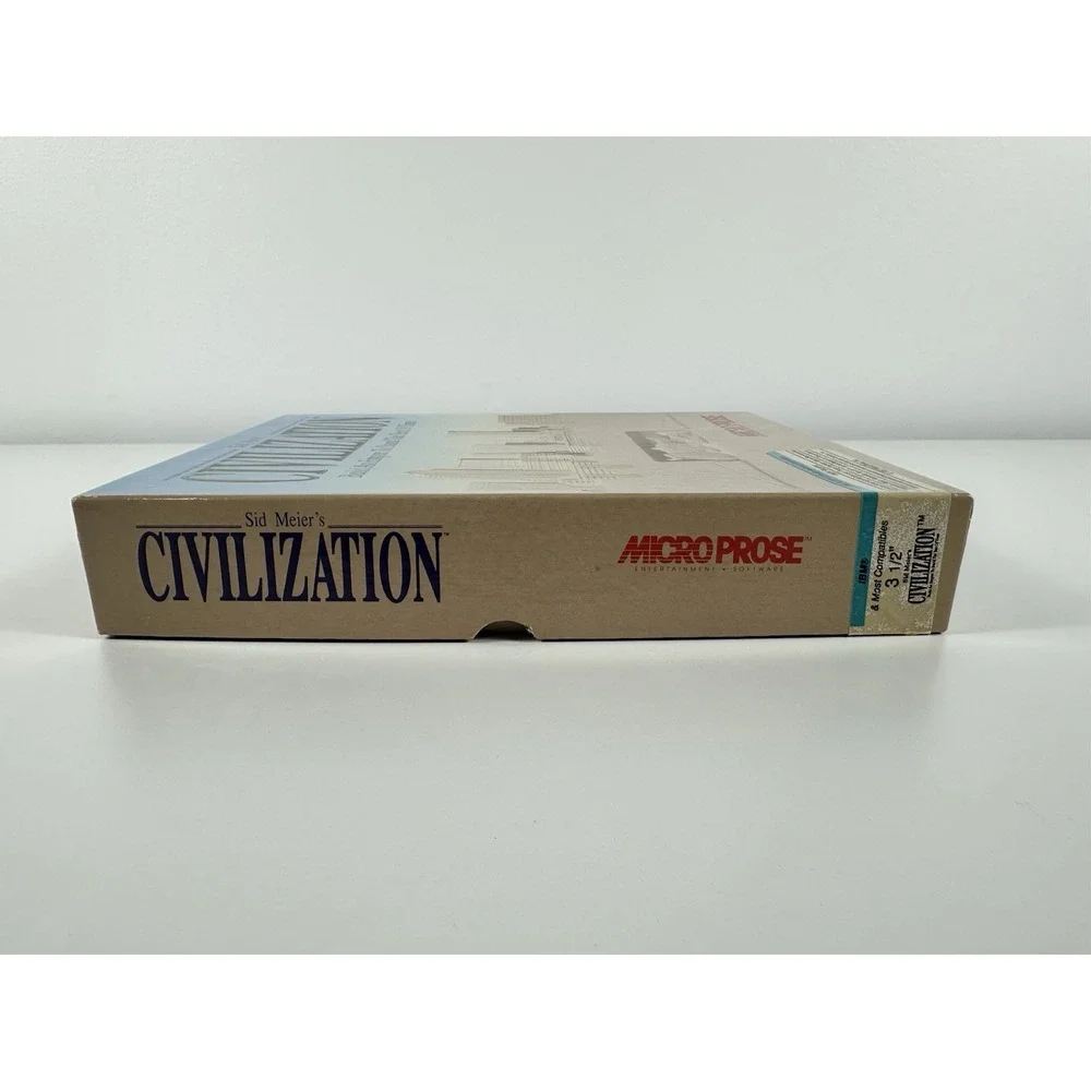 Sid Meier's Civilization 1991 PC IBM 3.5